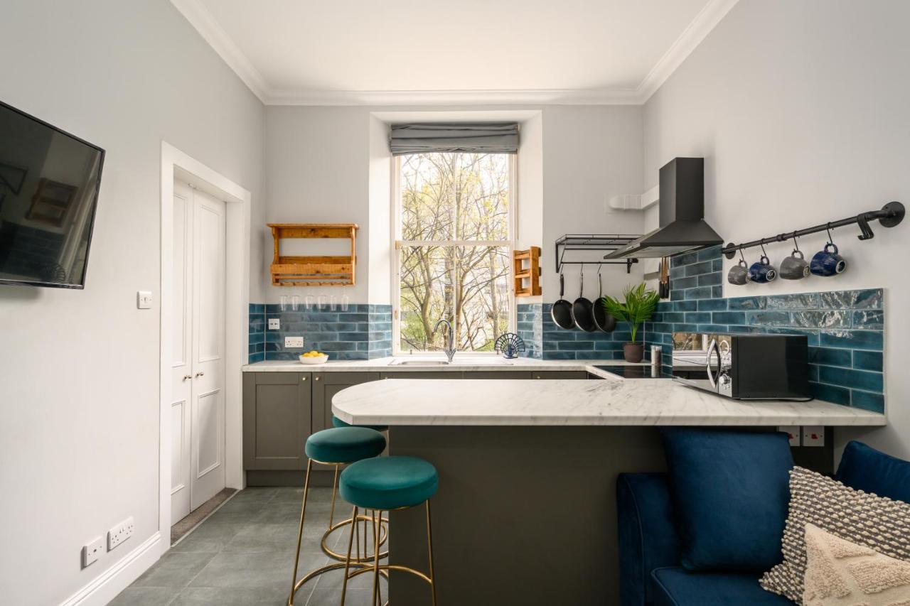 شقة Vibrant Leith Flat إدنبرة المظهر الخارجي الصورة